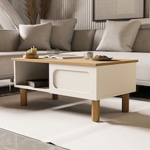 2100 Monza Membran Bohem Orta Sehpa Sepet-beyaz