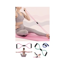 Omilife Plates Jimnastik Yoga Squat Aleti Kas Germe Güçlendirme Egzersiz El Kol Kondinasyon Lastiği Çok Renkli
