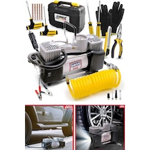 Stilmax STL12HK 12v 150psi Çakmaklı Çift Piston Hava Kompresörü