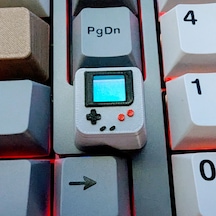 Retro Game Konsolu Keycap 2'li Set Mekanik Klavye Uyumlu Oy
