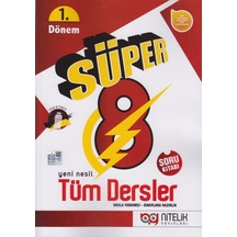 Nitelik 8. Sınıf Nesil Süper Tüm Dersler Soru Kitabı