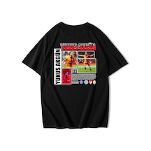 Brz Collection Unisex Oversize Yunus Akgün T-shirt Siyah