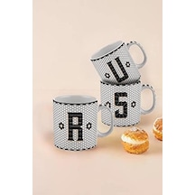 Monogram Kupa U Acı Kahve