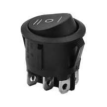 Ic-134-6 Yuvarlak On-off-on 6p Switch Anahtar