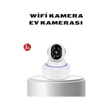 Full Hd Akıllı Ip Kamera Gece Görüşlü Hareket Sensörlü Çift Yönlü Ses Ve Online Kayıt Özellikli