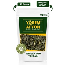 Yörem Afyon Artvin Yöresinden Doğanın Yeşil Mührü Hakiki Isırgan Otu Yaprağı, Yakan Ot Urtica Dioica 55gr.