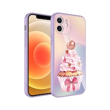 Zore İphone 11 Uyumlu Kamera Korumalı Desenli Sert Silikon Ogaa Epoksi Kılıf-no11