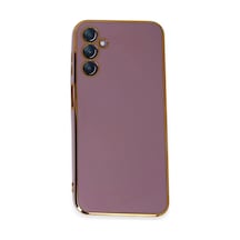 Durukar Samsung Galaxy M14 5g Kılıf Volet Silikon - Mor