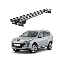 Venüs Peugeot 4007 2008-2012 Uyumlu Gri Ara Atkı Port Bagaj Tavan Barı