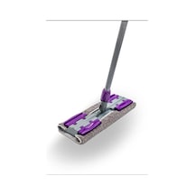 Loyalclean Mop Set 1 Adet Yedek Bez Hediyeli - Islak Mendil Uyumlu Yüzey Temizlik Mandallı Mop Set