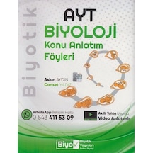 Biyotik Yayınları Ayt Biyoloji Konu Anlatım Föyleri