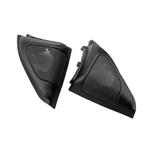 Araba Kapı Paneli Ses Korna Kapağı Tweeter Üçgen Hoparlör Kapağı Döşeme