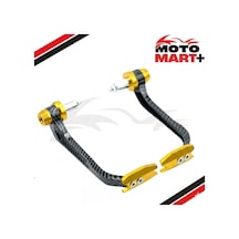 Suzuki Gsx-s250 Karbon Desenli Kalın Manet Koruma Sarı Mktr1863