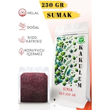 Kakulem Köy Tipi Yöresel Öğütülmüş Sumak 250 G