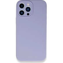Newface  Apple  Uyumlu iPhone 13 Pro Max Kılıf Lansman Legant Silikon - Lila