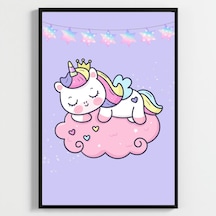 Besay Unicorn Dream Çocuk Odası Posteri Dekoratif 3lü Set A3 Çerçevesiz