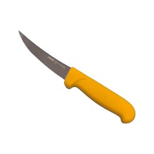 Pirge Butcher's Sıyırma Bıçağı Kıvrık Sert 12 Cm Sarı - 39112 Sarı