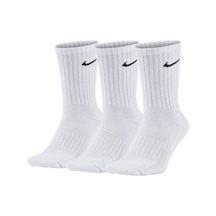 Nike Everyday Lightweight Crew Socks 3 Çift Sx7676-100 Beyaz