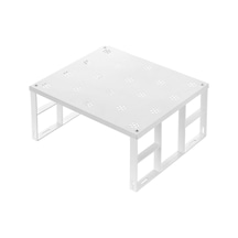 Dolap Içi Düzenleyici Raf Tabak Bardak Rafı Metal Raf Metal 20 X 30 Beyaz Diğer