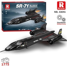 Reobrix 33041 Sr-71 Blackbird Yapı Blok Seti Building Blocks - 1733 Parça