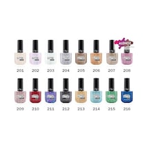 Glitter Nail Lacquer No: 203 - Işıltılı Ve Simli Parlak Oje