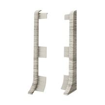 Linela Pvc Süpürgelik Melton Meşe - Lnl409 Bitiş Kapağı Aksesuarı 1 Paket - 2 Adet