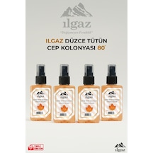 Ilgaz Elegance Series 80 Derece Tütün Kolonyası Sprey 4 x 50 ML