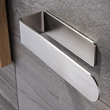 Deltahome Paslanmaz Çelik Havlu Askısı - Kendinden Yapışkanlı - 28cm - İnox - Model: Köln 4 Renk