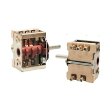 Çevirmeli Porselen Fırın Anahtarı Üçlü Klemensli Metal Pimli - 421861402