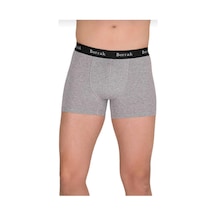 Berrak 4476 Erkek Modal Likralı Boxer 6 Adet gri