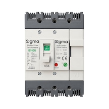 Sigma Ayarlı Tip Ag Devre Kesici B160 80a 4p 25ka