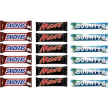 Snickers - Mars - Bounty 18 Li Karma Paket
