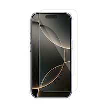 Logis Apple Uyumlu iPhone 16 Pro Tam Kaplayan 5d Antistatik Ekran Koruyucu Cam