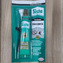 Sista Sıvı Conta Beyaz Renk 200 Dereceye Dayanıklı 50 Gram Hen...