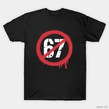 Tarzsokak Anti 67 Meme Grunge Dur İşareti T-shirt Erkekler Kadınlar Için % 100% Pamuk T Shirt Kısa Koll Çok Renkli