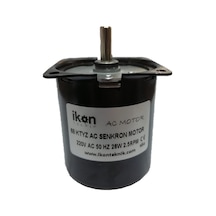 İkon Teknik AC SENKRON MOTOR 68 KTYZ 28 Watt 2.5 RPM 220 Volt