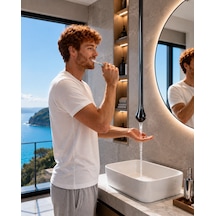 Specıal Krom Fotoselli Lavabo Bataryası Acar Alb 1003 Altın
