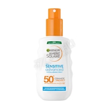 3 Adet Garnier Sun Hipoalerjenik Yetişkin Güneş Koruyucu Sprey 50f 150 Ml