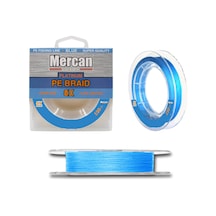 Mercan Pe Örgü Platinum 8X Ip Mavi 150 M Misina