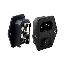 Powermaster C7 Dişi Fiş Şase Anahtarlı Kulaklı Ic-214