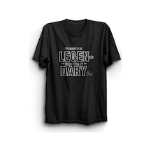 How I Met Your Mother Dizi Baskılı Unisex %100 Pamuk Siyah T-shirt SIYAH