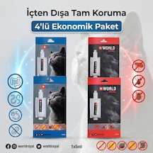 World Royal Kedi İç Parazit 4'lü