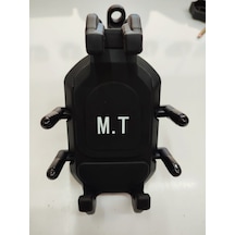 Mt Motosiklet Telefon Tutucu Titreşim Önleyici M.t Ayna Bağlantıl