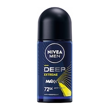 Nıvea Men Erkek Roll-on Deodorant Deep Extreme 50 Ml 6'li Avantaj Paketi Mıchu