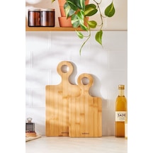 Karaca  Dara 2'li Bambu Kesme Tahtası