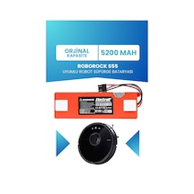 Roborock S55 Uyumlu Batarya 5200mah Pil Kutulu Robot Süpürge Bataryası