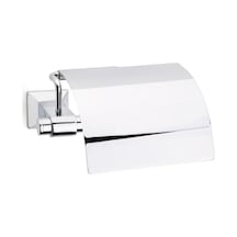 Kapaklı Tuvalet Kağıtlığı Krom Renk 92x95x157 Mm Diğer