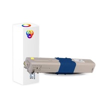 Plusprint C301 Oki C321 Uyumlu Toner Sarı Renk