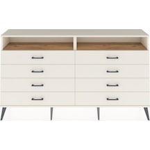 Arges Konsol 2 Raflı 8 Çekmeceli 176x30x99 Aytaşı-çam/aytaşı Atlas Çam/aytası - Aytası