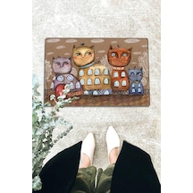 Pittura Gatto Özel Tasarım Iç Ve Dış Pvc Kapı Önü Paspasları